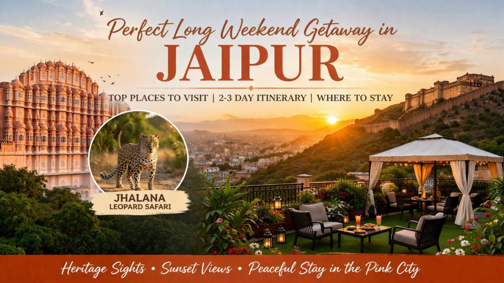 Perfect Long Weekend Getaway in Jaipur | Summer Travel Guide & Stay Options
